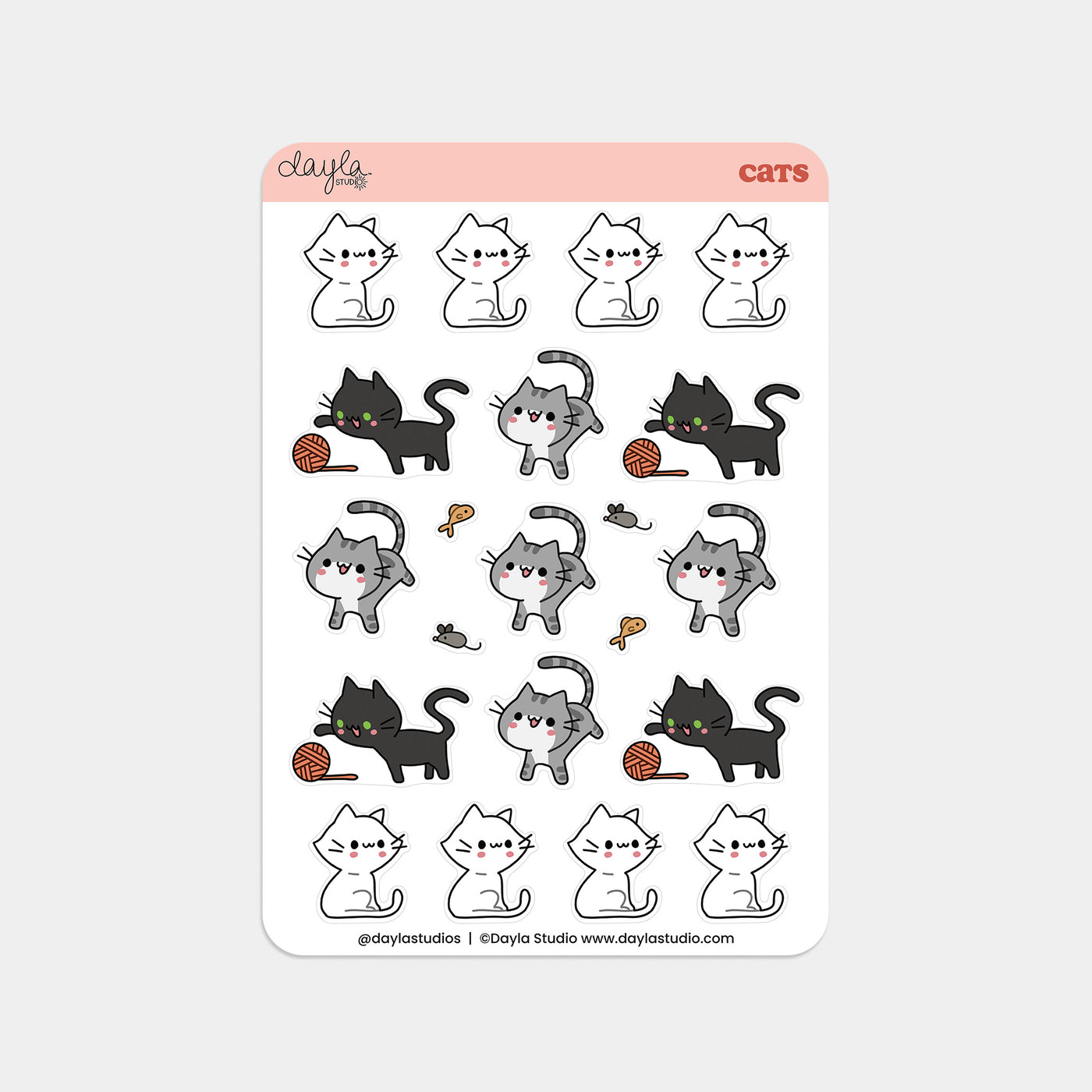 "Cats" Stickers