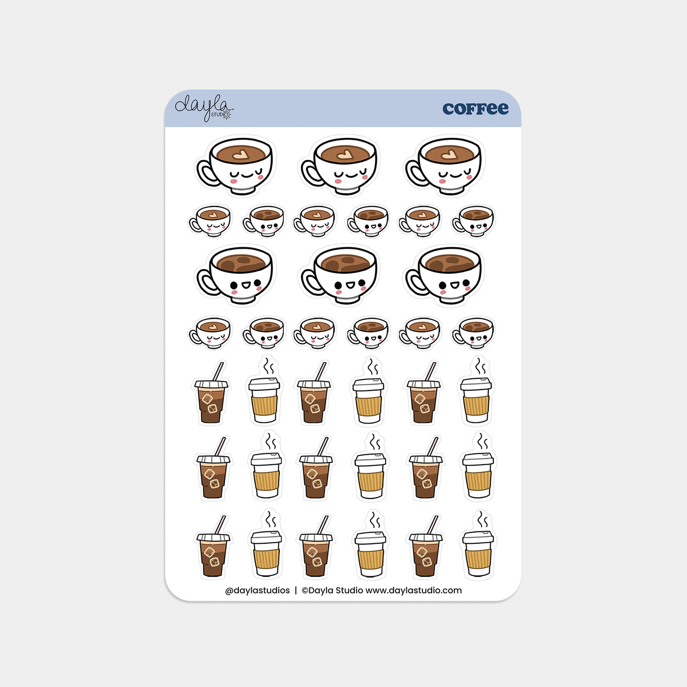 "Coffee" Stickers