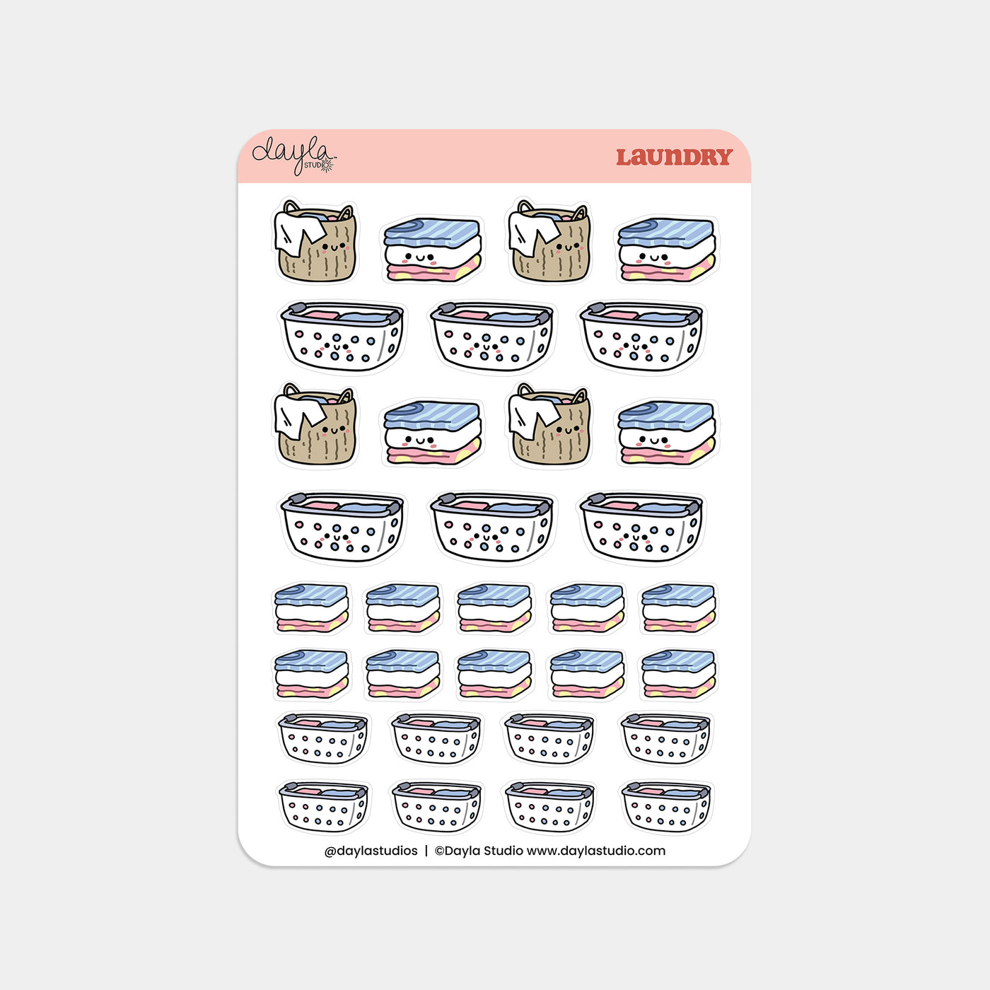 "Laundry" Stickers
