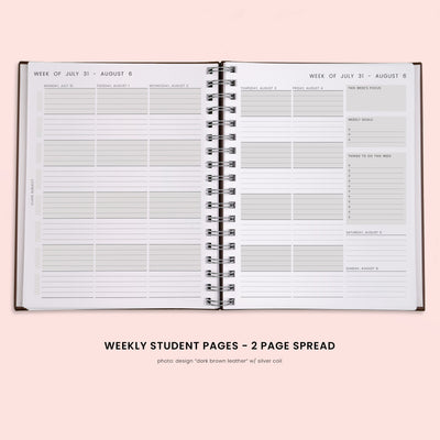 Student Planner - Olive