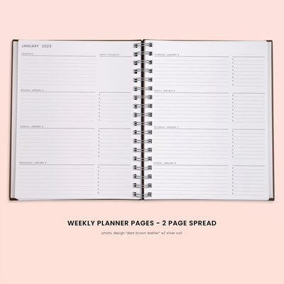 Weekly Planner - Olive
