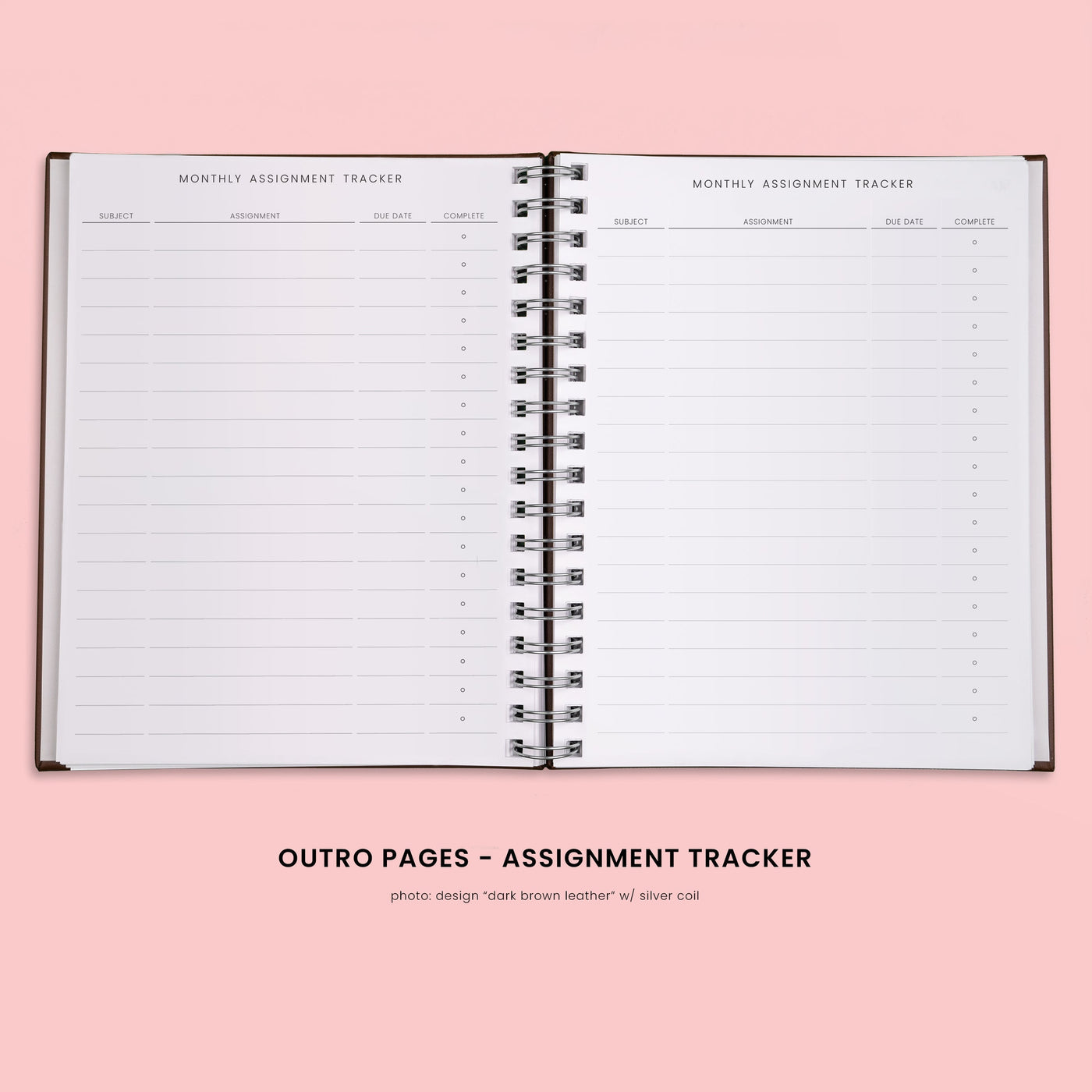 Student Planner - Natural