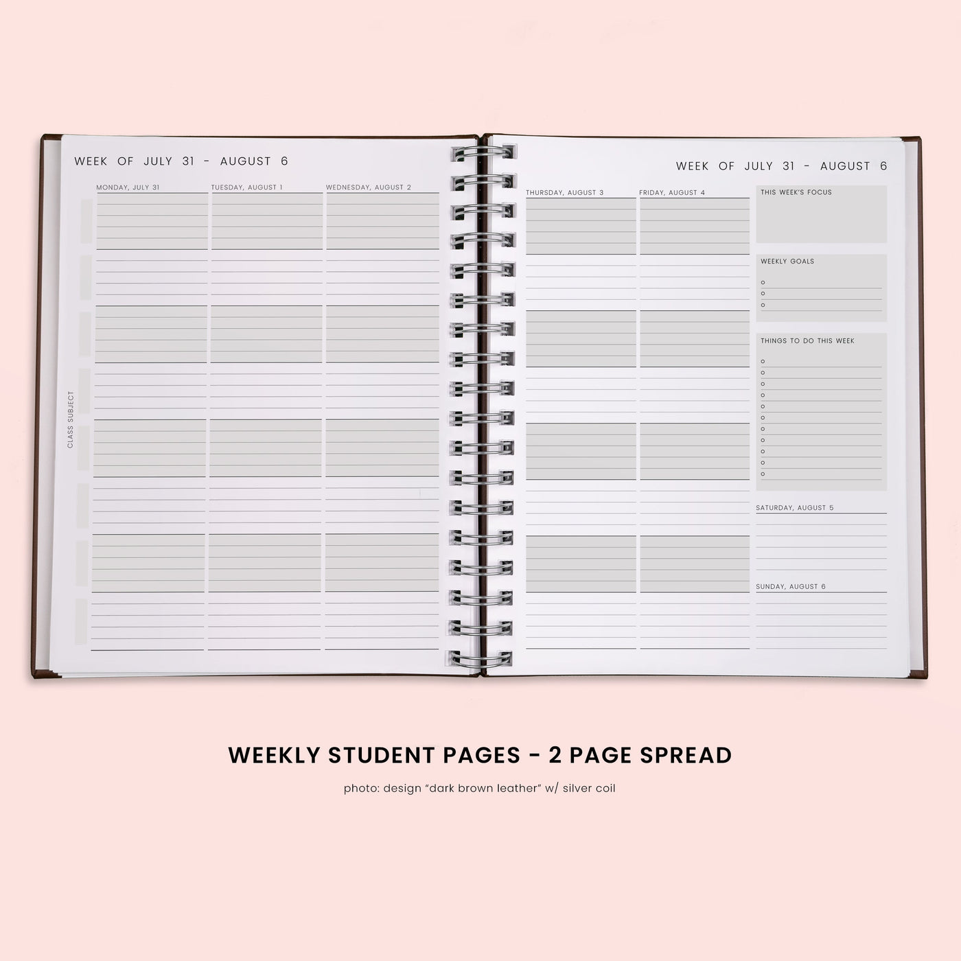 Student Planner - Lilac
