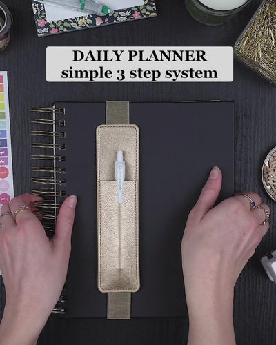 Daily Planner - Caramel