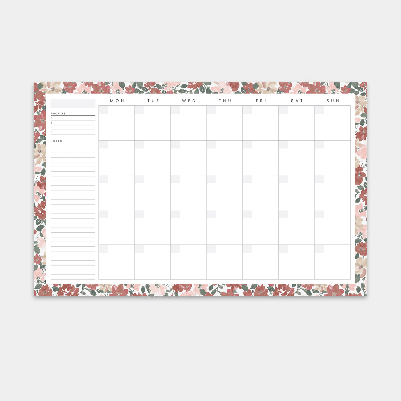 Monthly Deskpad - Bellissima