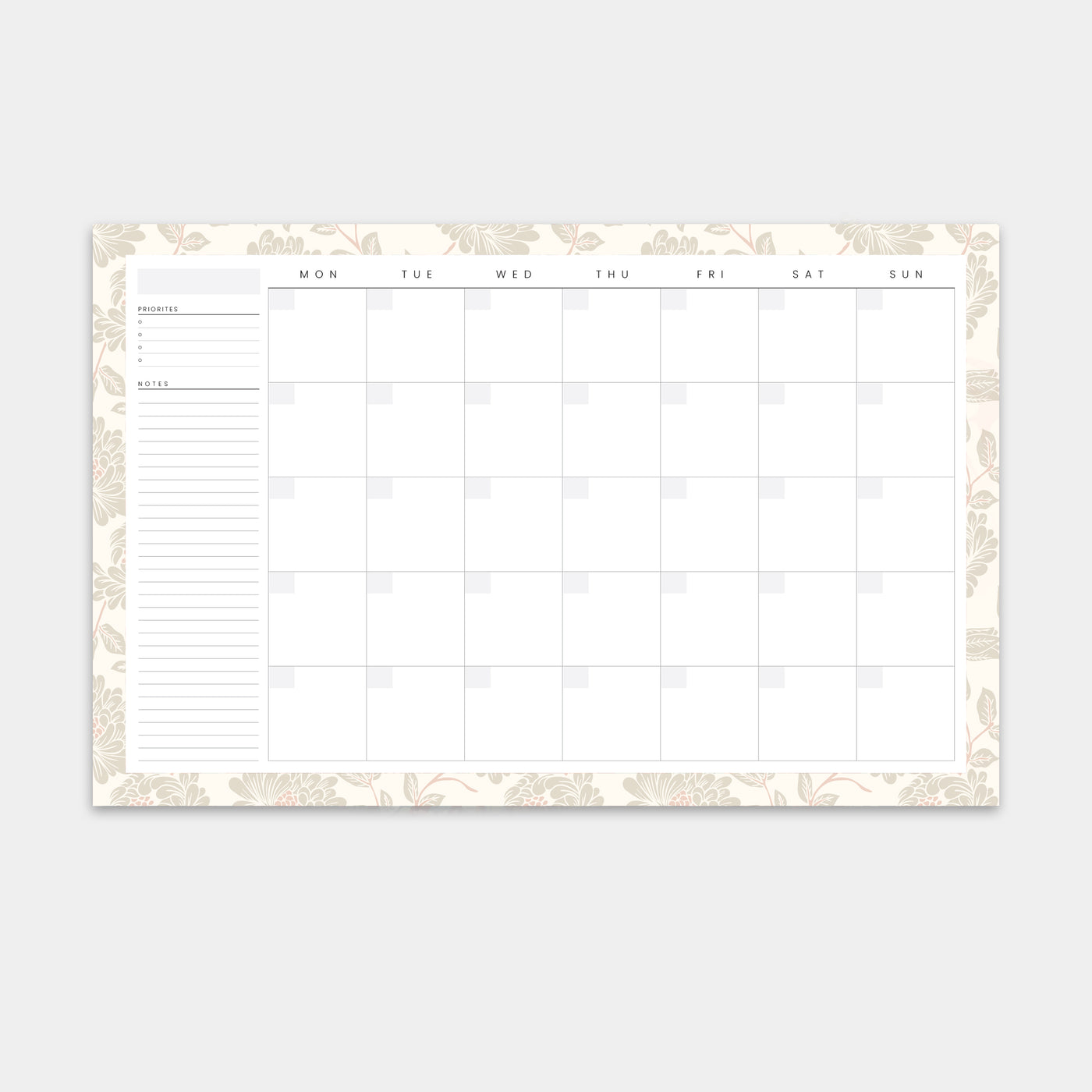 Monthly Deskpad - Ladyn