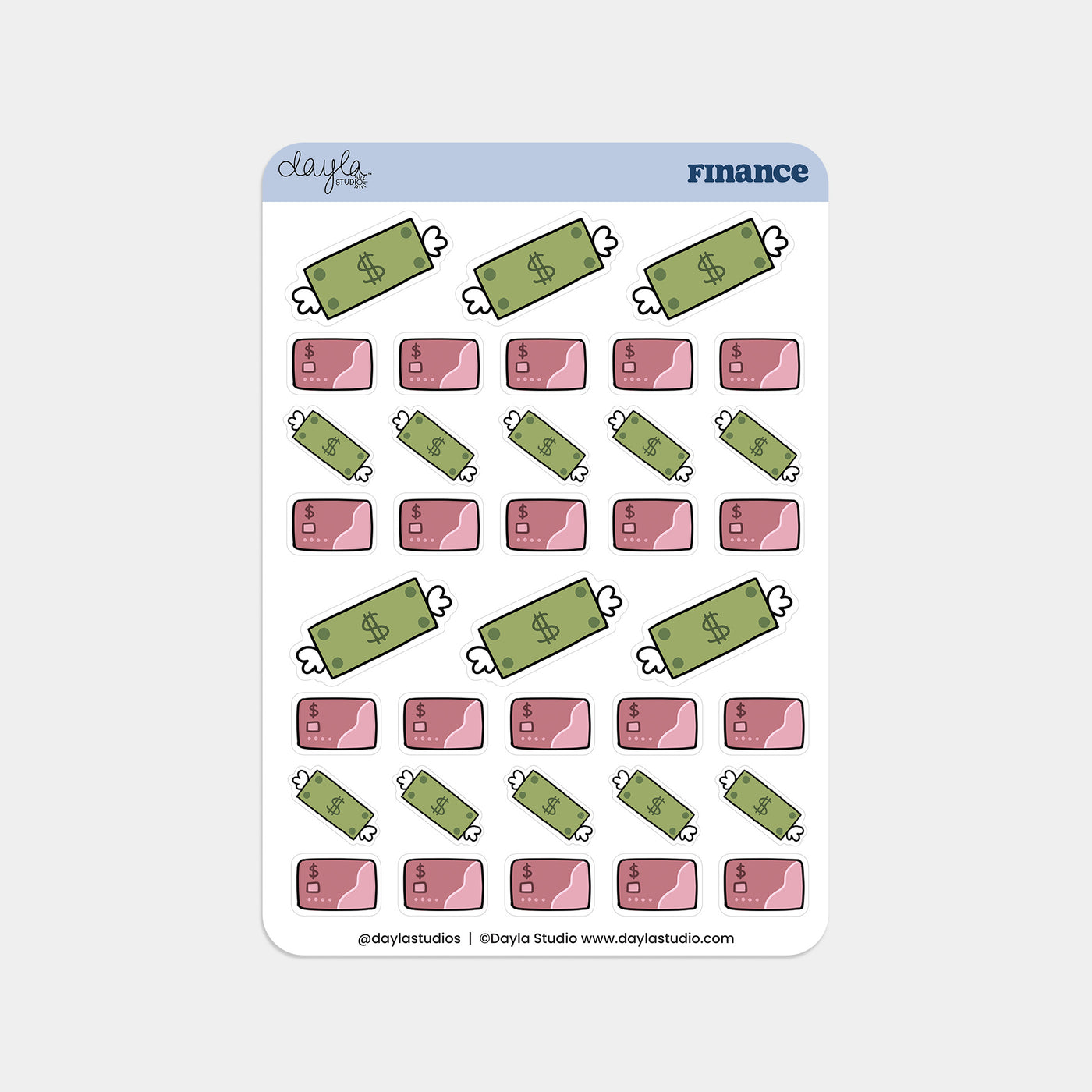 "Finance" Stickers