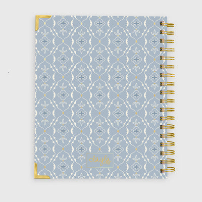 Vertical Weekly Planner - Harrond Light - Gold Foil