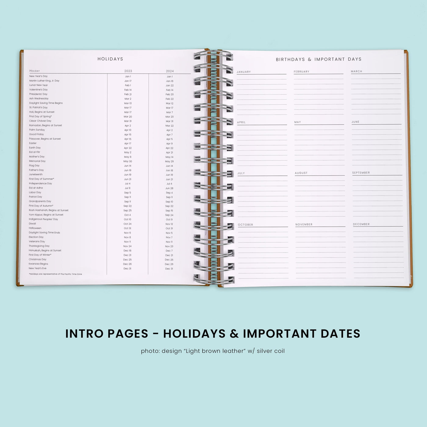 Daily Planner - Diana Light