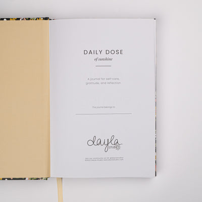 Daily Journal - Sable Black