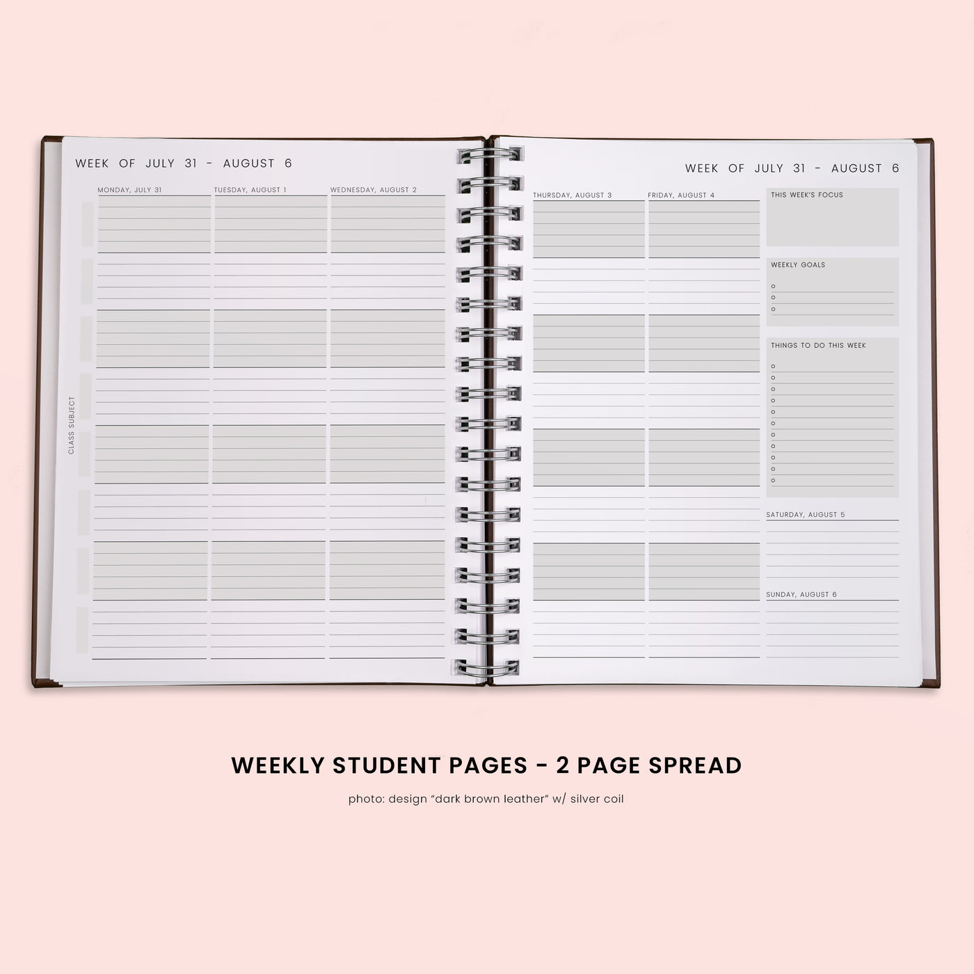 Student Planner - Zoe