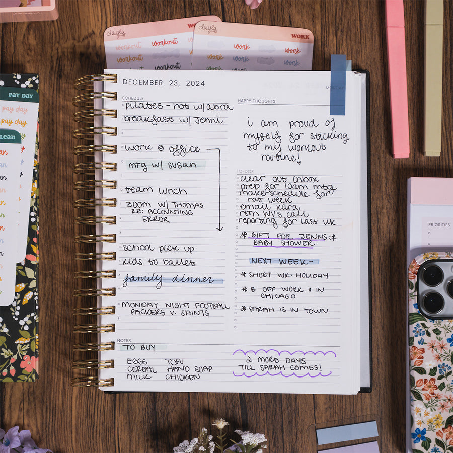 Daily Planner - Blush