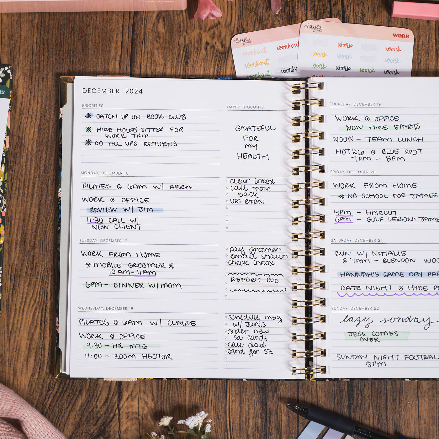 Weekly Planner - Jaquel