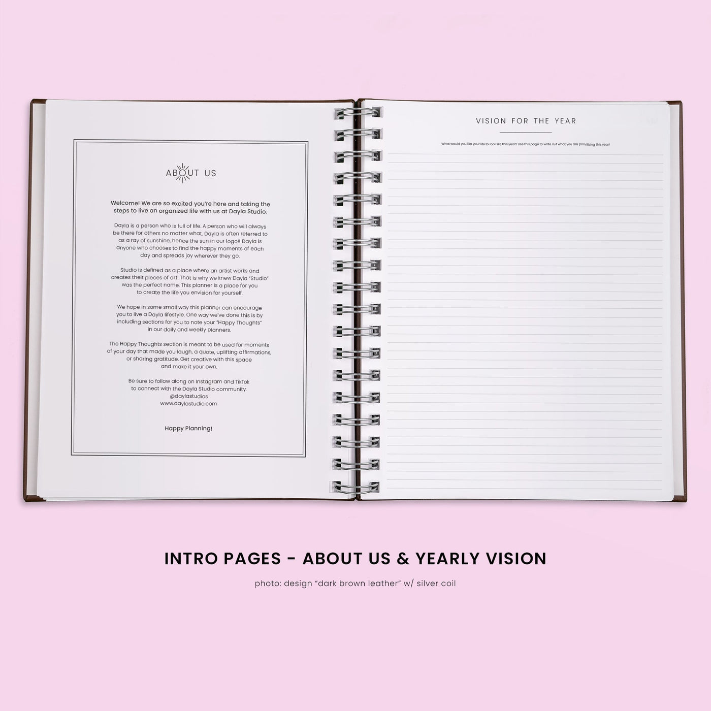 Hourly Weekly Planner - Stone Black