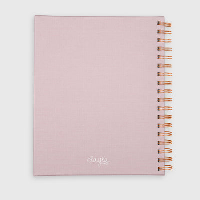 Vertical Weekly Planner - Blush