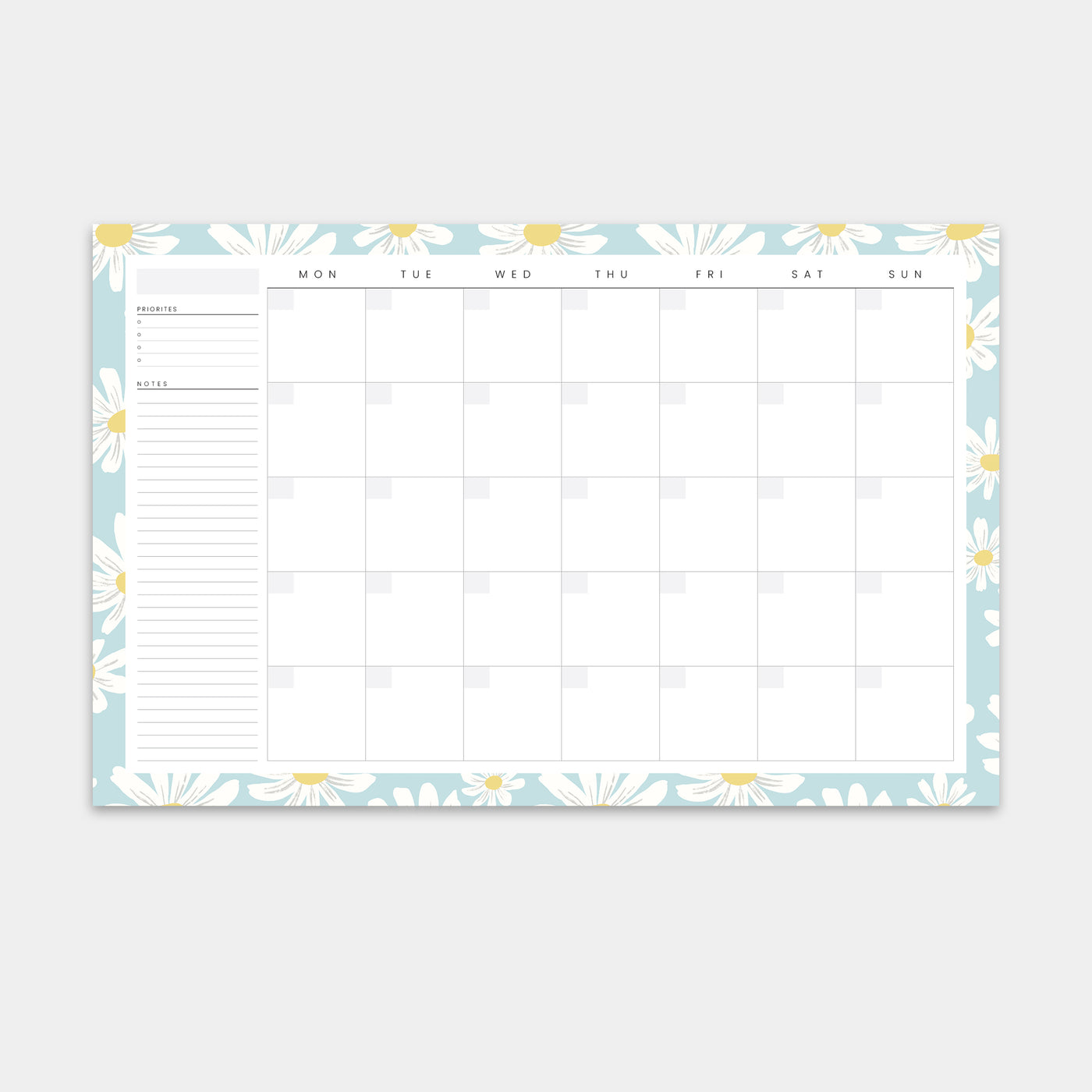 Monthly Deskpad - Daisy