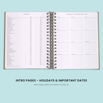 Daily Planner - Brunette